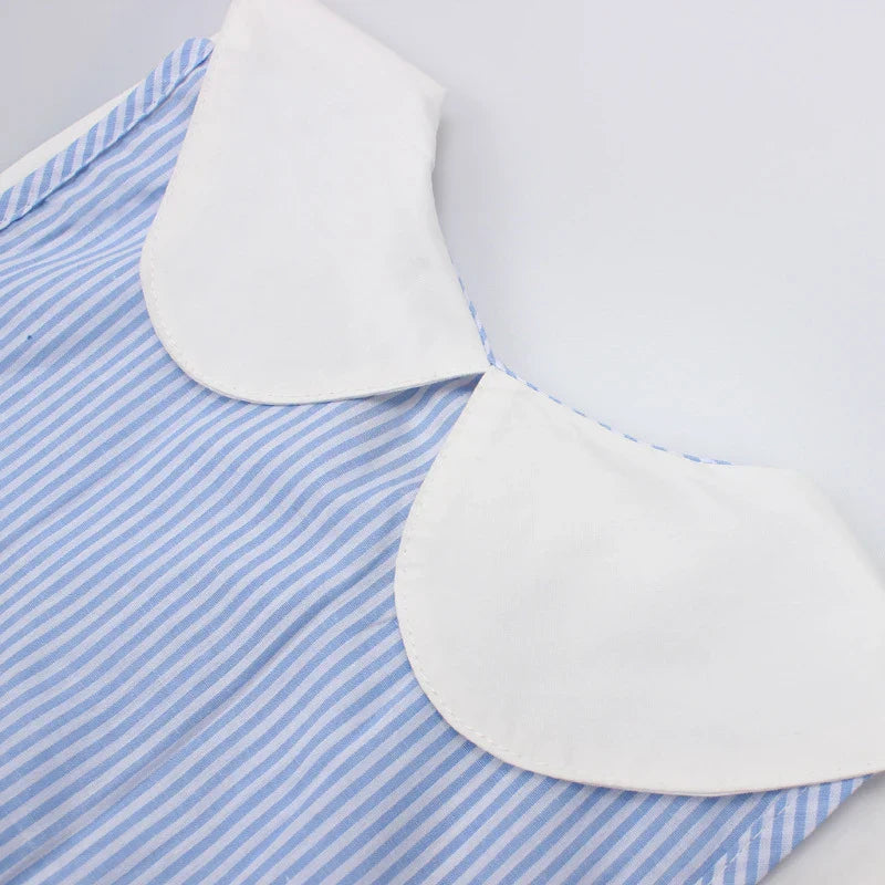 Vestido Princesa Verão com Bordados de Cereja - Estrela Kids