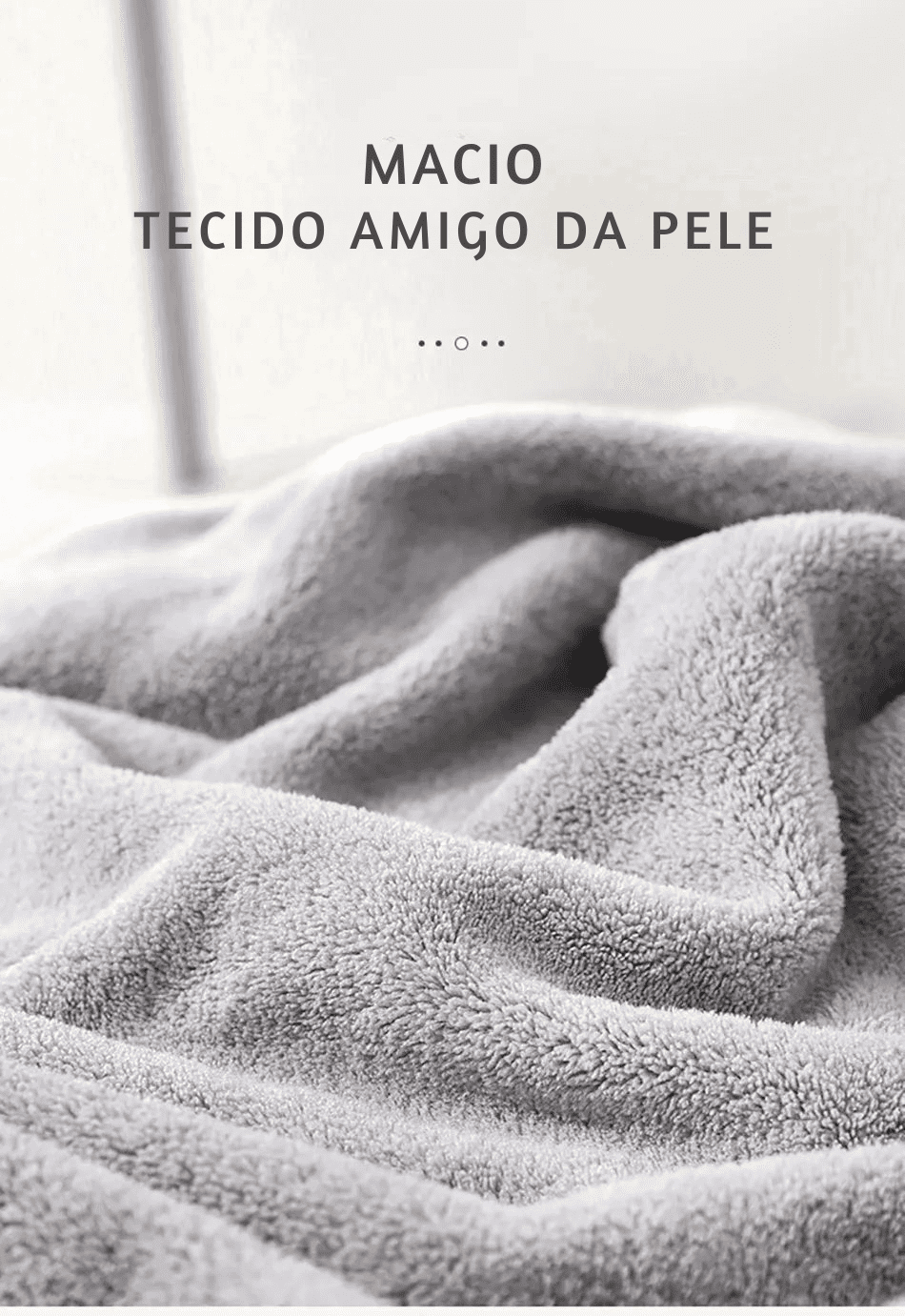 Toalha de Banho Bebê com Capuz - Estrela Kids