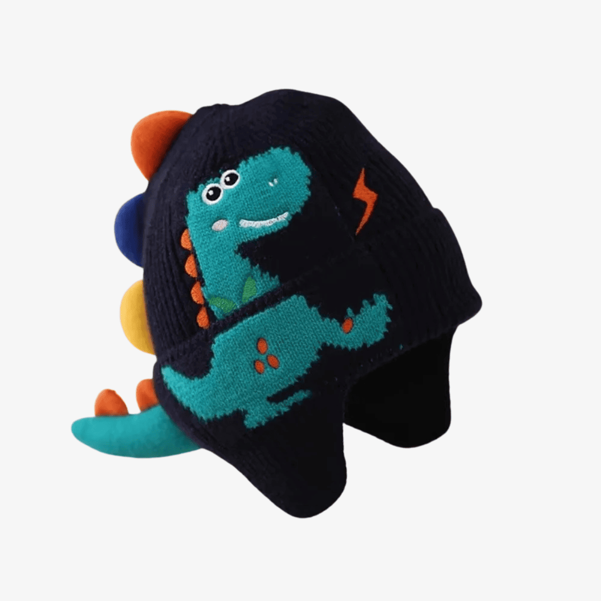 Touca Infantil Dinossauro com Protetor de Orelhas - Estrela Kids