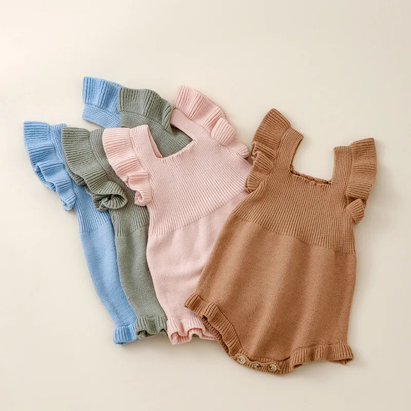 Romper Infantil de Malha - Menina - Estrela Kids