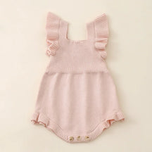 Romper Infantil de Malha - Menina - Estrela Kids