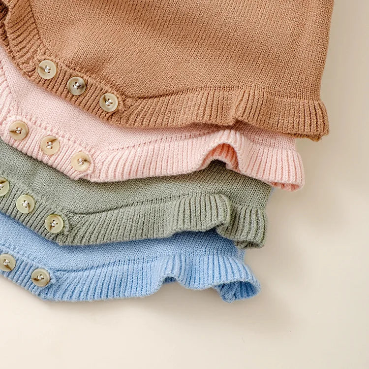 Romper Infantil de Malha - Menina - Estrela Kids