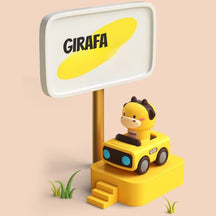 Carrinhos Animais Divertidos - Pressione e Vá - Estrela Kids