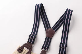 Conjunto Infantil Masculino: Macacão e Acessórios - Estrela Kids