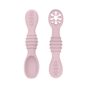 Conjunto de Colheres de Silicone para Bebês - Estrela Kids