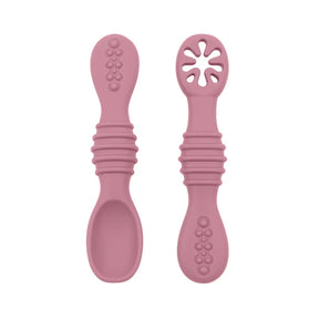 Conjunto de Colheres de Silicone para Bebês - Estrela Kids