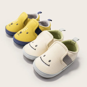 Mocassins Antiderrapantes de Urso para Bebês - Estrela Kids