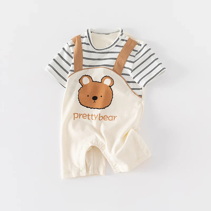 Macacão de Verão Unissex para Bebê - Conforto e Estilo - Estrela Kids
