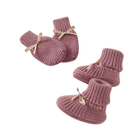 Botinhas para Bebê de Malha com Nó Borboleta - Estrela Kids