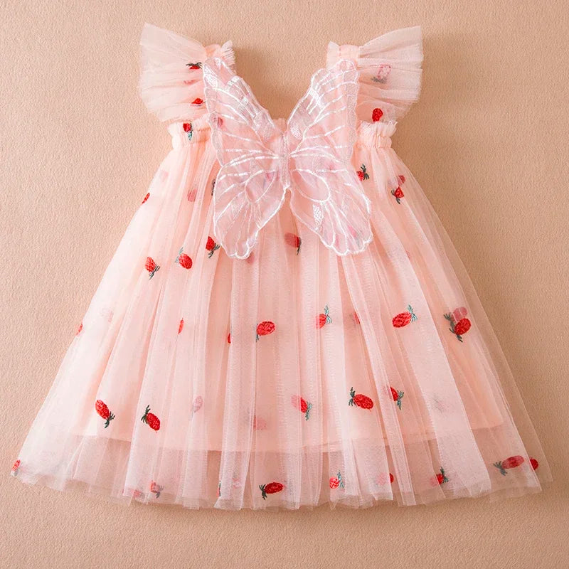 Vestido Bebê em Tule - Estrela Kids