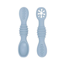 Conjunto de Colheres de Silicone para Bebês - Estrela Kids