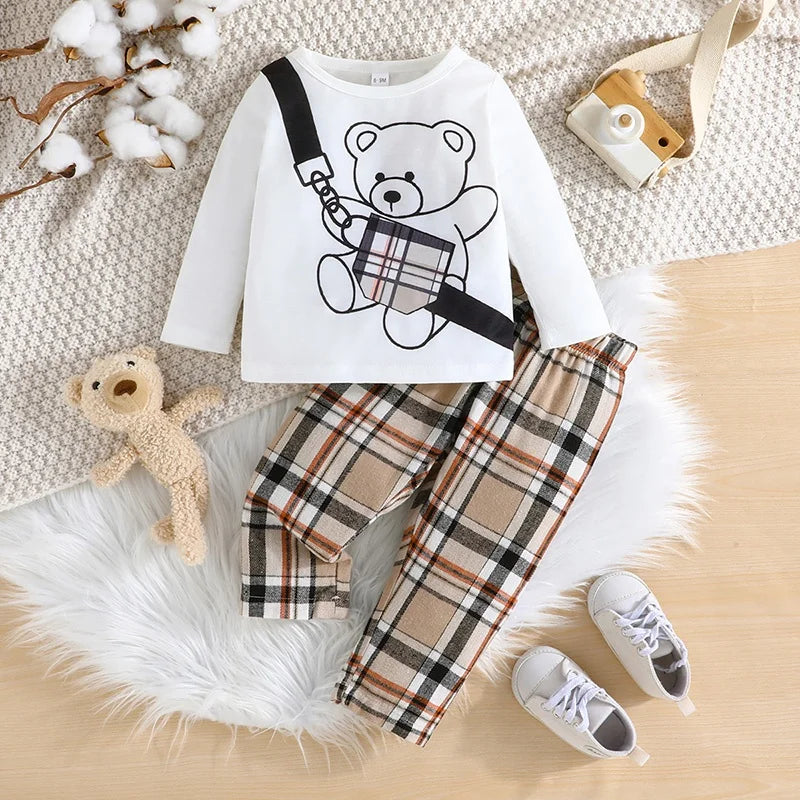 Conjunto Calça e Camisa Manga Longa - Estrela Kids