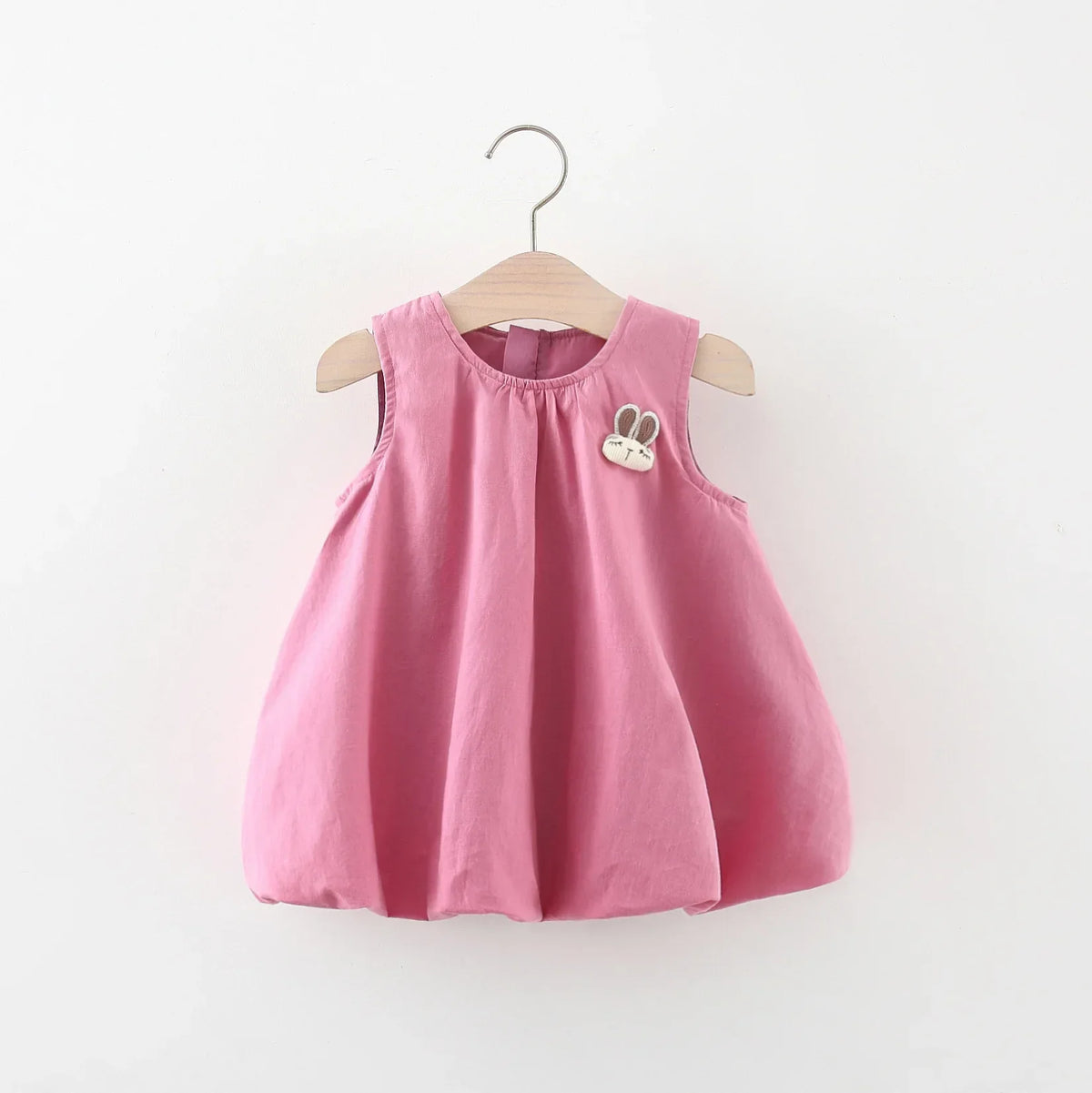 Vestido Bebê Coelhinho com Lantejoulas - Algodão Verão - Estrela Kids