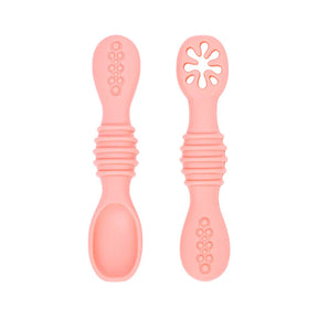 Conjunto de Colheres de Silicone para Bebês - Estrela Kids