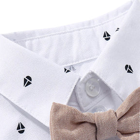 Conjunto Infantil Masculino: Macacão e Acessórios - Estrela Kids
