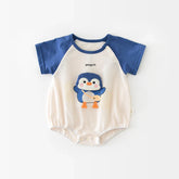 Body Infantil Unissex Pinguim - Conforto e Estilo Verão - Estrela Kids