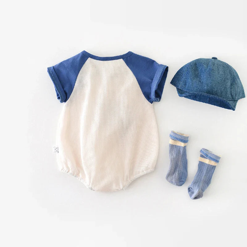 Body Infantil Unissex Pinguim - Conforto e Estilo Verão - Estrela Kids