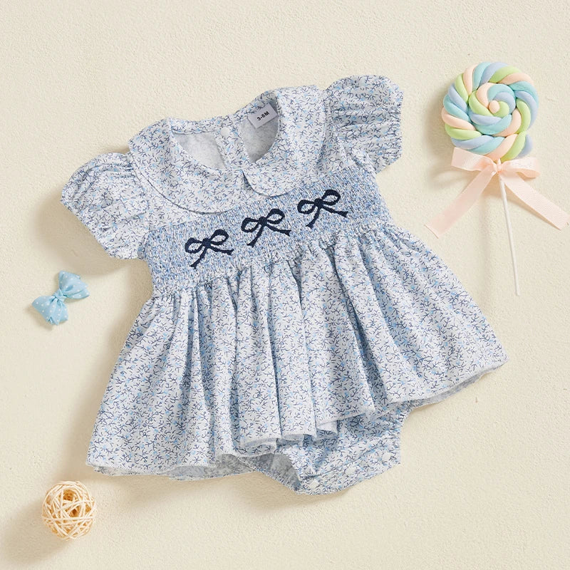 Macacão Vestido Tutu Floral para Bebê Menina - Estrela Kids