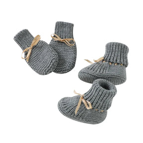 Botinhas para Bebê de Malha com Nó Borboleta - Estrela Kids