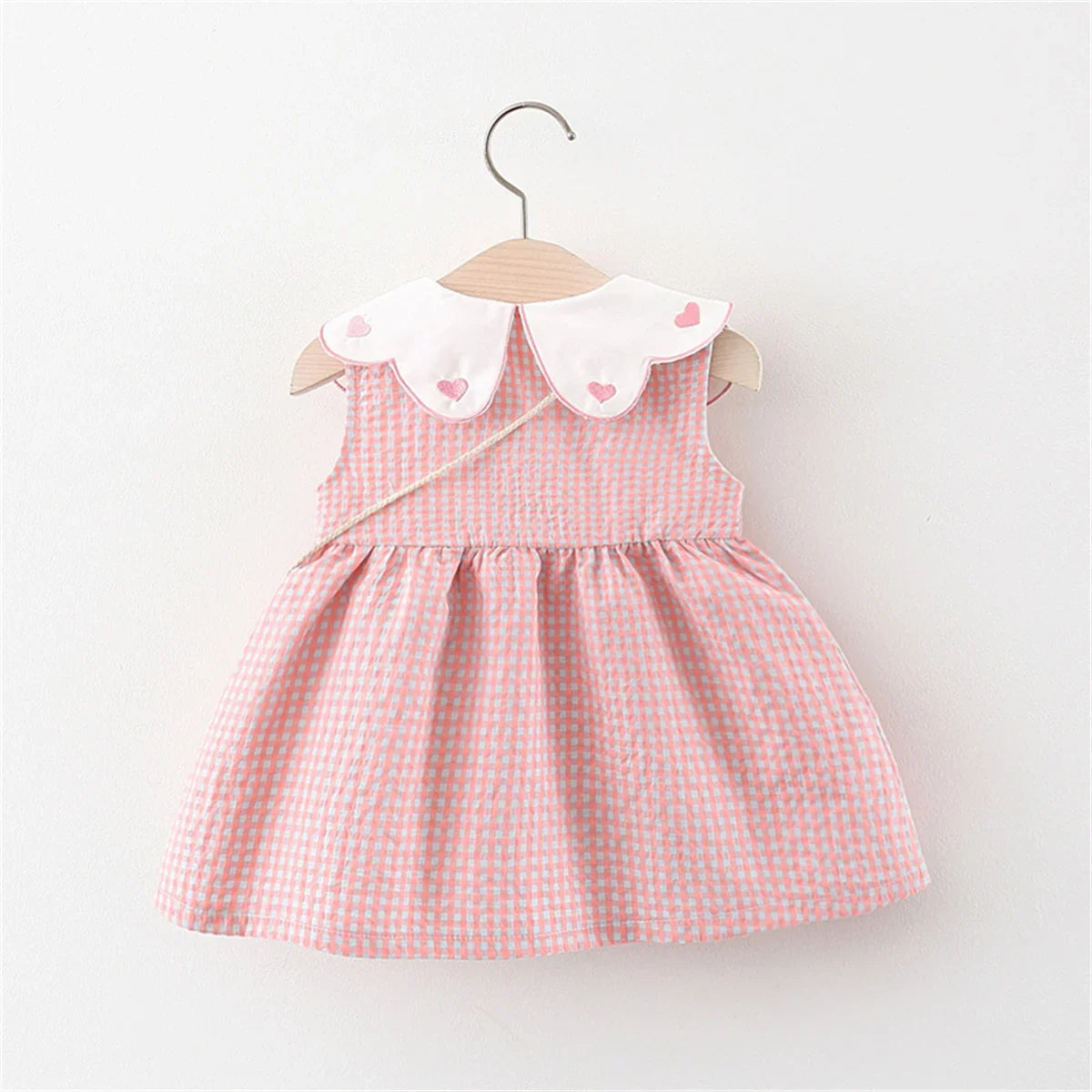 Vestido Infantil de Algodão com Bolsinha - Verão Encantador - Estrela Kids