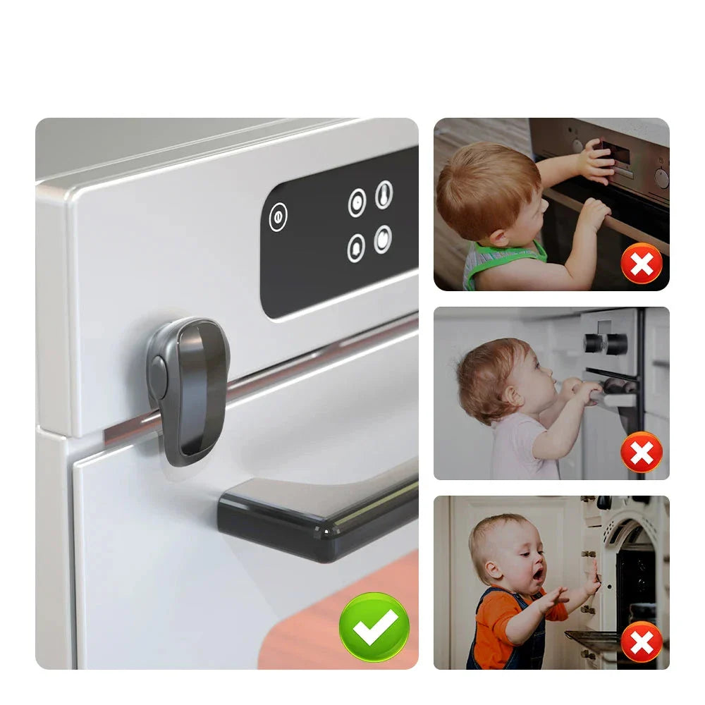 Trava de Segurança para Porta de Forno - Estrela Kids