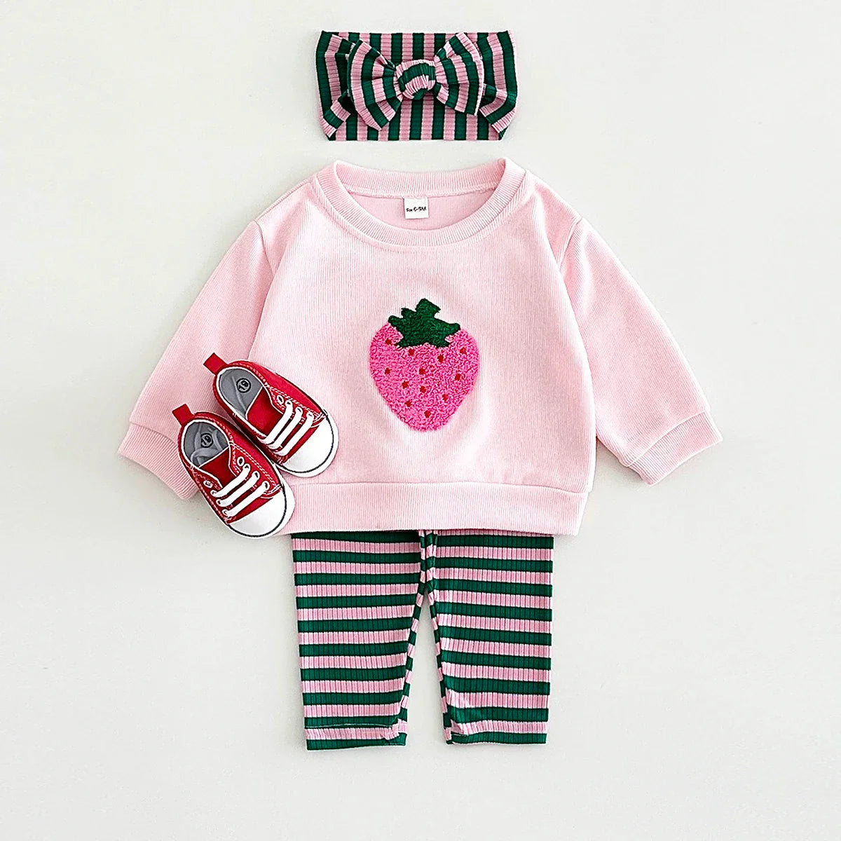 Conjunto Infantil Frutas Outono - 3 Peças - Estrela Kids