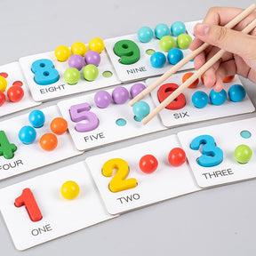 Brinquedo Educativo Multifuncional Montessori - Estrela Kids