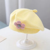 Boina Infantil Francesa Flor de Algodão - Estrela Kids