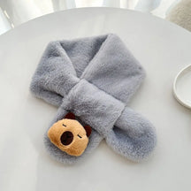 Cachecol Infantil de Pelúcia Capivara - Estrela Kids
