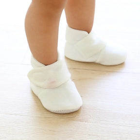 Botas Antiderrapantes de Algodão para Bebês - Estrela Kids