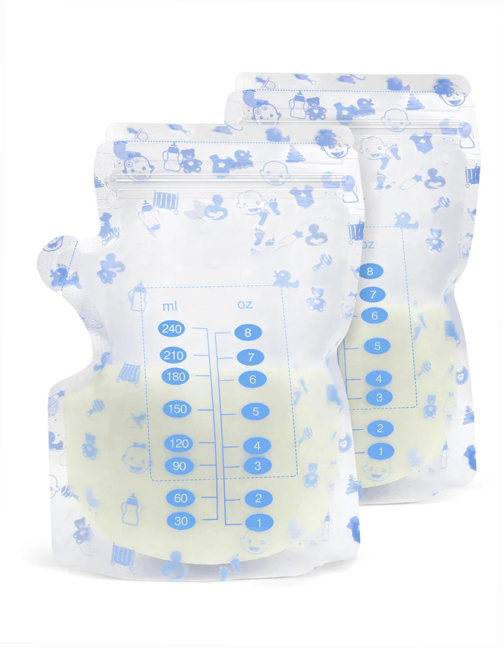 Saquinho para Armazenar Leite Materno 100 Unid. - Estrela Kids
