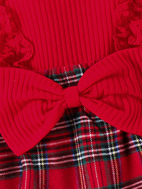 Macacão Bebê Menina de Natal - Estrela Kids
