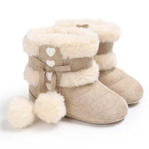 Botas de Inverno para Bebê com Fluff Quente e Sola Macia - Estrela Kids