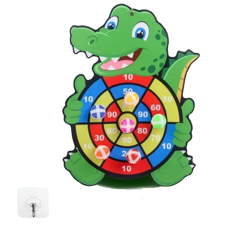 Jogo de Dardos Educativo Infantil com Bolas Adesivas - Estrela Kids