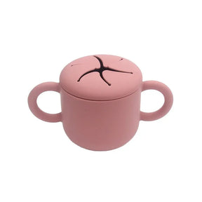 Copo de Silicone Infantil com Alças - Aprendizado Seguro - Estrela Kids