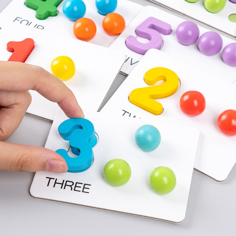 Brinquedo Educativo Multifuncional Montessori - Estrela Kids