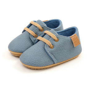 Mocassins Antiderrapantes para Bebês - Estilo Retrô - Estrela Kids