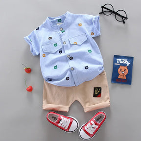 Conjunto Infantil Masculino little Sun - Estrela Kids