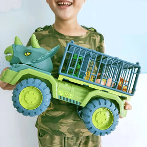 Caminhão Dinossauro com Jaula - Aventura Jurássica - Estrela Kids