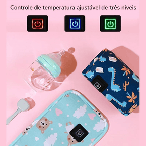Aquecedor de Mamadeira Portátil - Estrela Kids