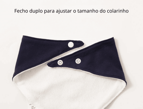 Babador de Bebê em Tecido - Estrela Kids