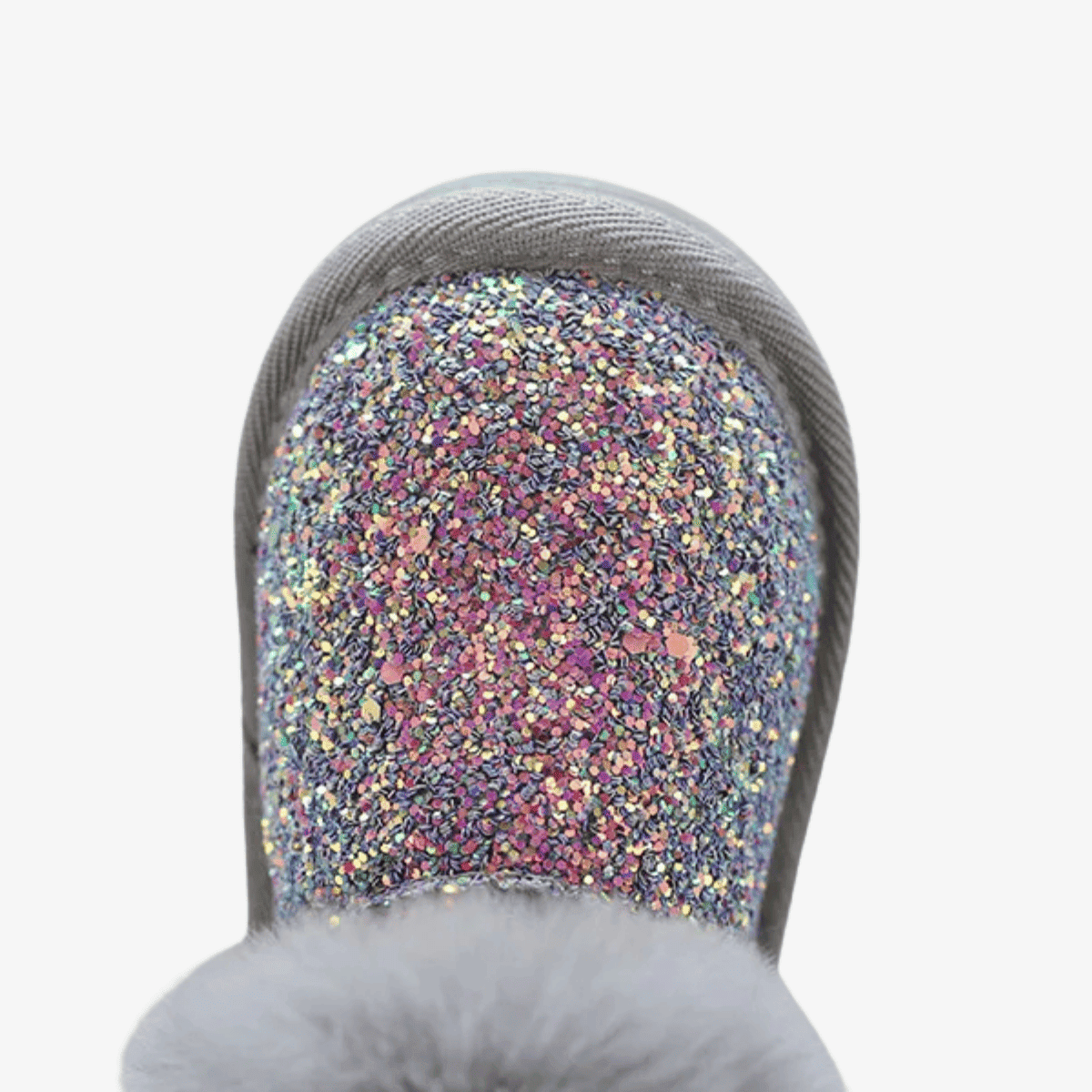 Bota Infantil de Inverno com Lantejoulas e Pelúcia - Estrela Kids