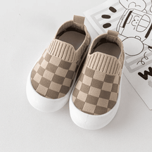 Tênis Bebê Malha Quadriculada - Estrela Kids
