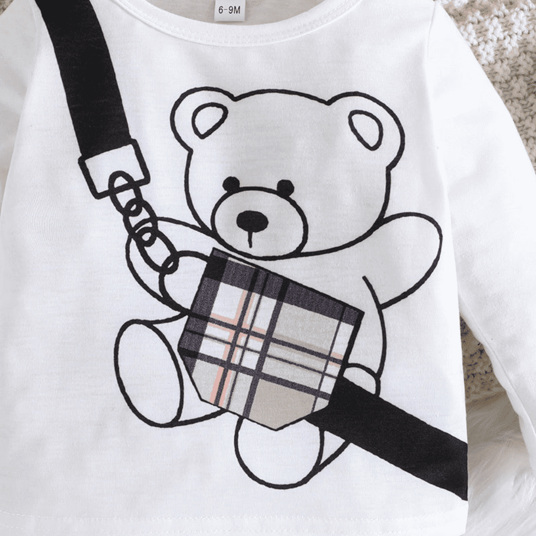 Conjunto Calça e Camisa Manga Longa - Estrela Kids