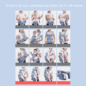 Canguru Ergonômico - Estrela Kids