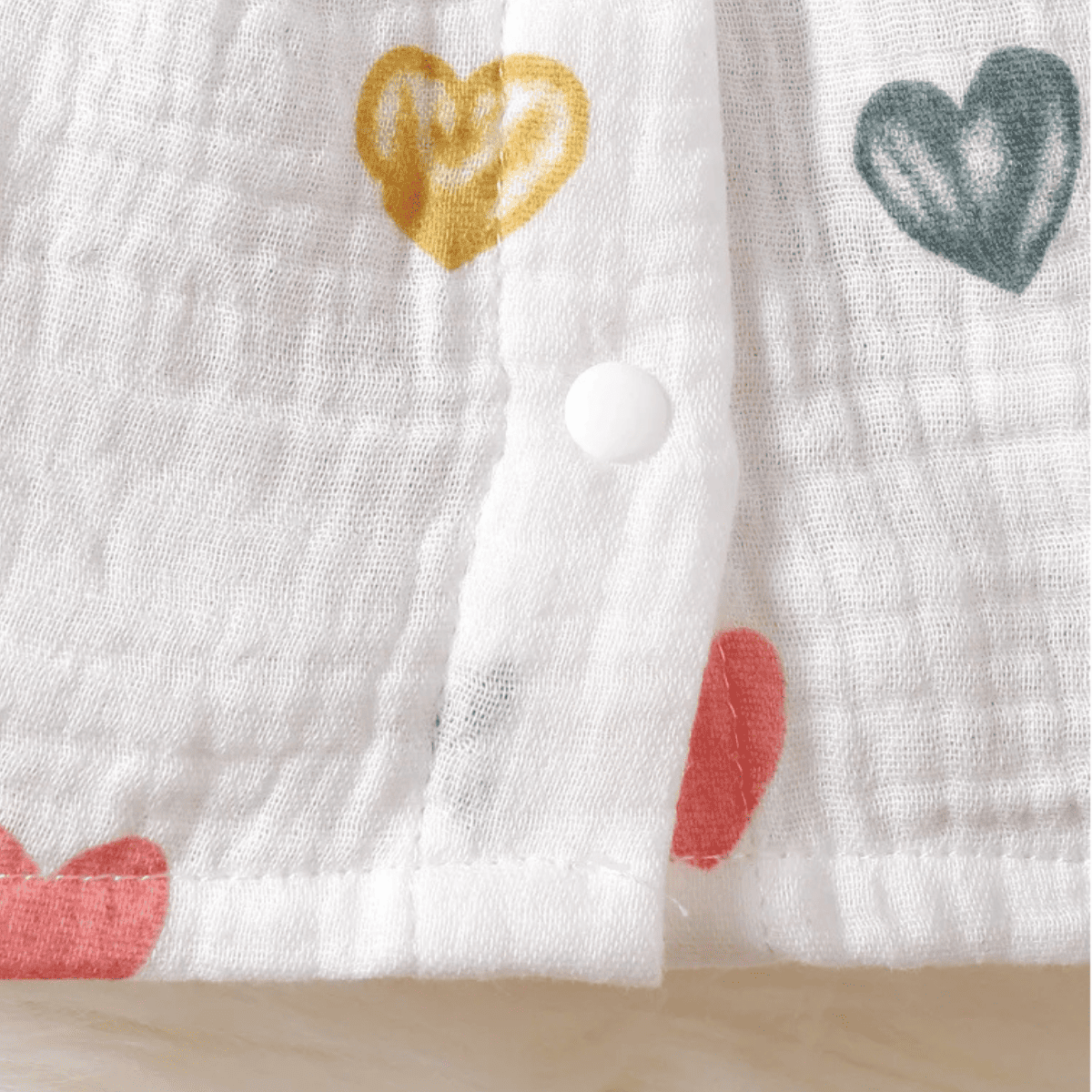 Conjunto Infantil Corações - 3 Peças - Estrela Kids