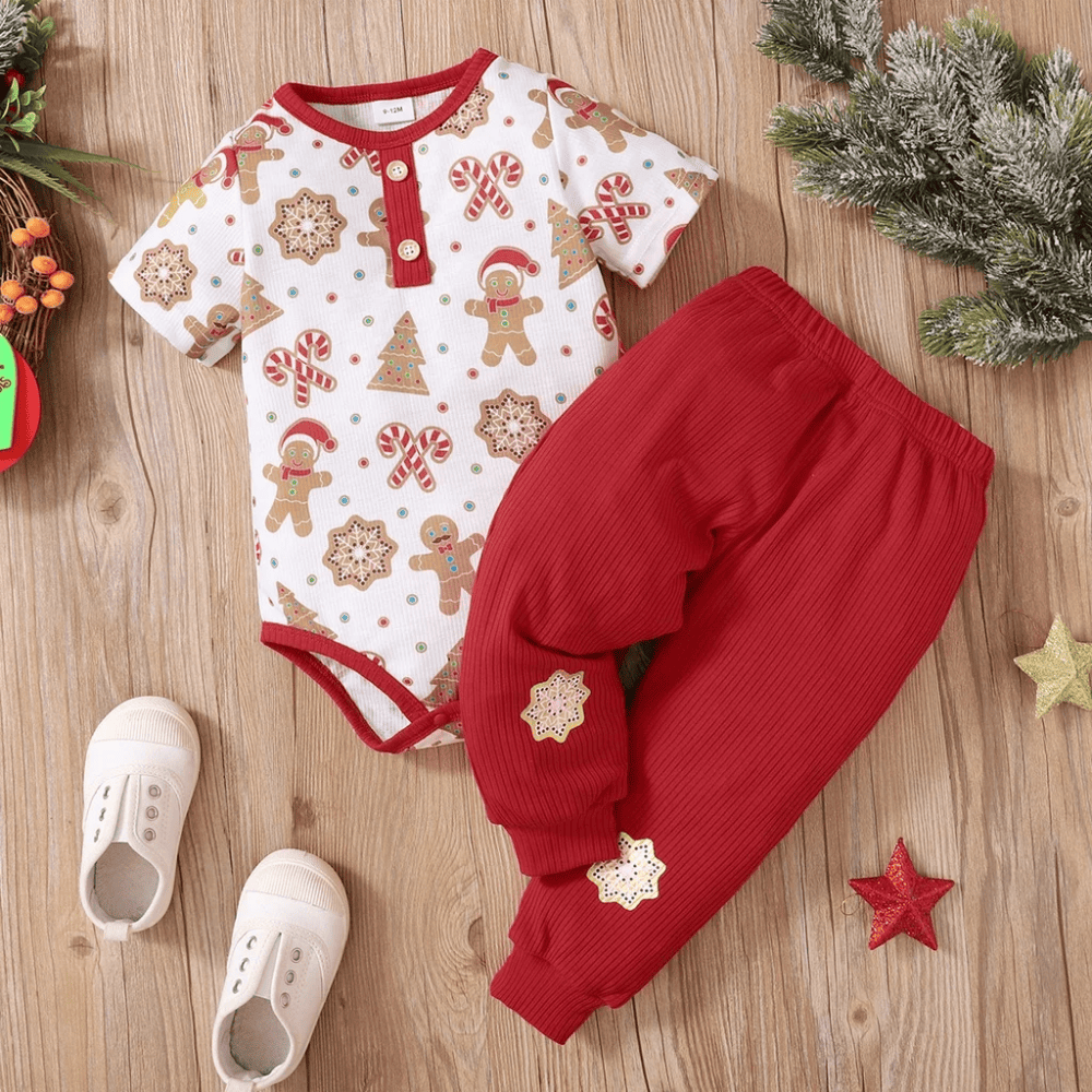 Conjunto de Natal Floco de Neve - Estrela Kids
