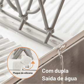 Escorredor de Mamadeira Portátil - Estrela Kids