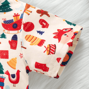 Conjunto de Bebê Macacão Polo Natal - Estrela Kids