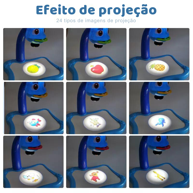 Mesa Projetora Infantil - Estrela Kids